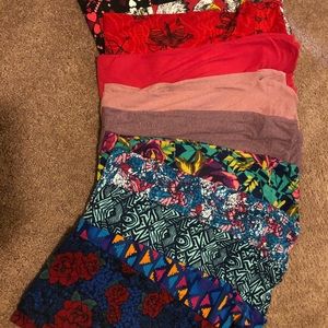 LulaRoe OS leggings lot of 11